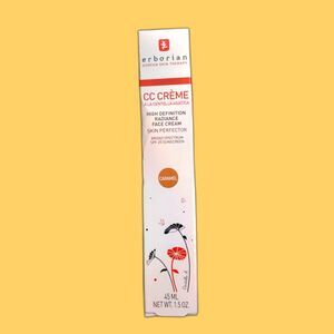 NIB Erborian CC Creme In Carmel High Definition Face Cream SPF 25 Korean Skin